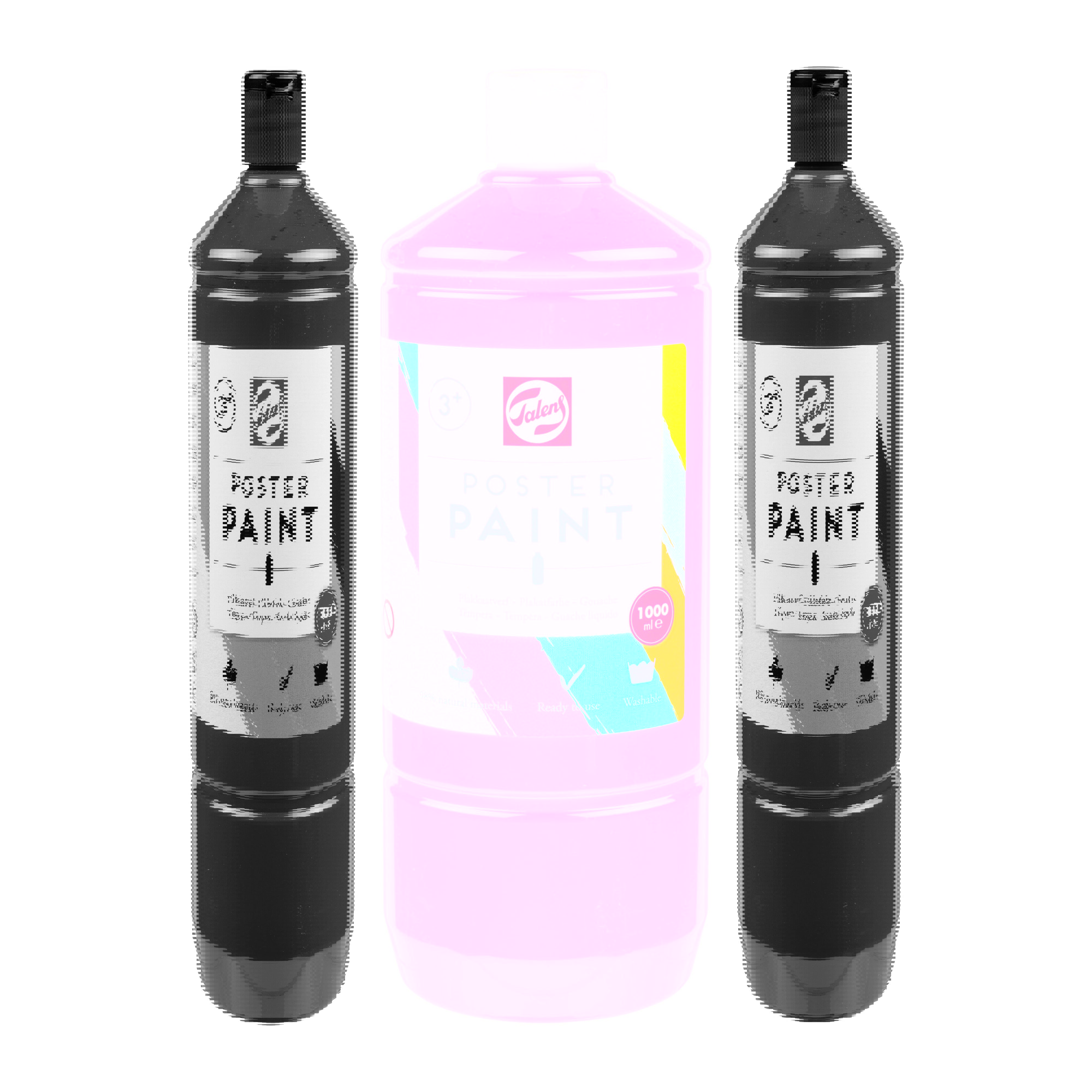 Talens School Colours Bottle 1000 ml Rose
