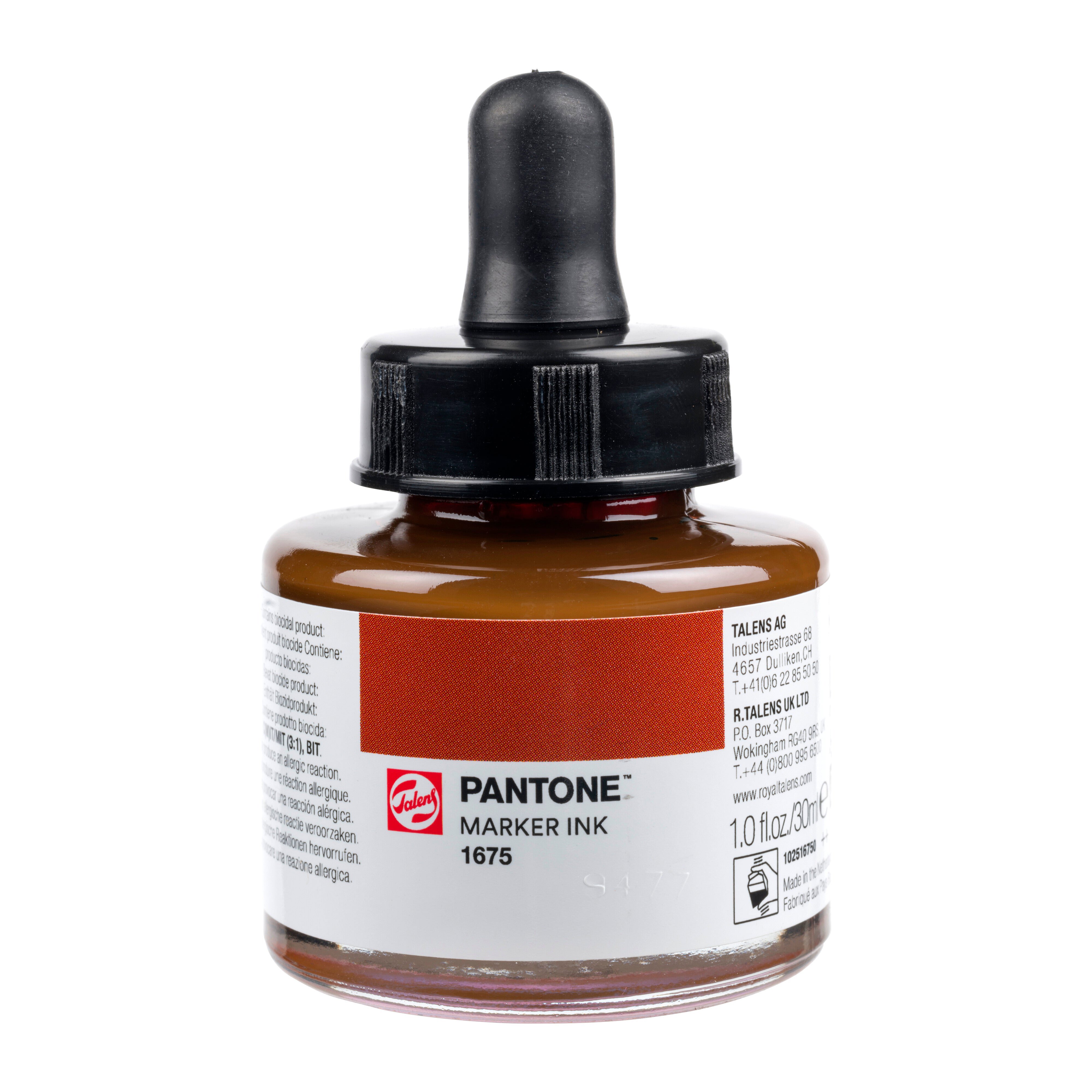 Talens Pantone Marker Ink 30ml Burnt Sienna