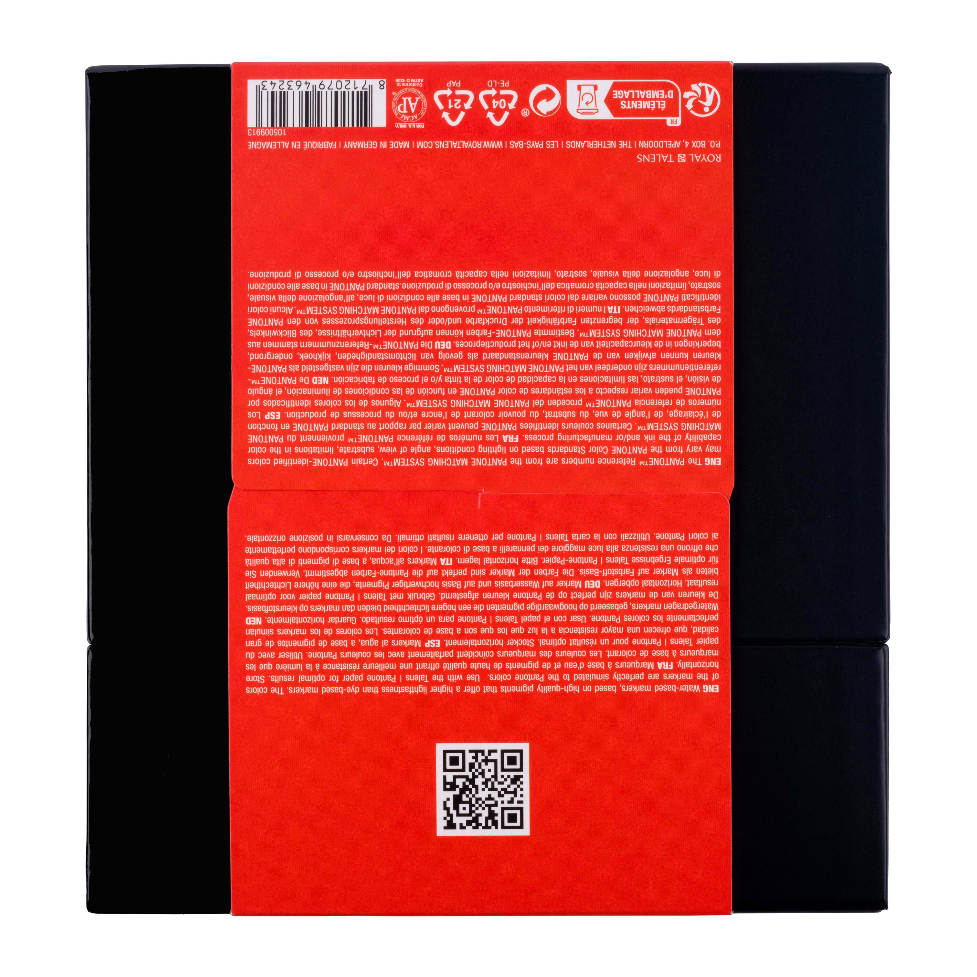 Talens Pantone Set Warm Red x9 Markers Thumbnail