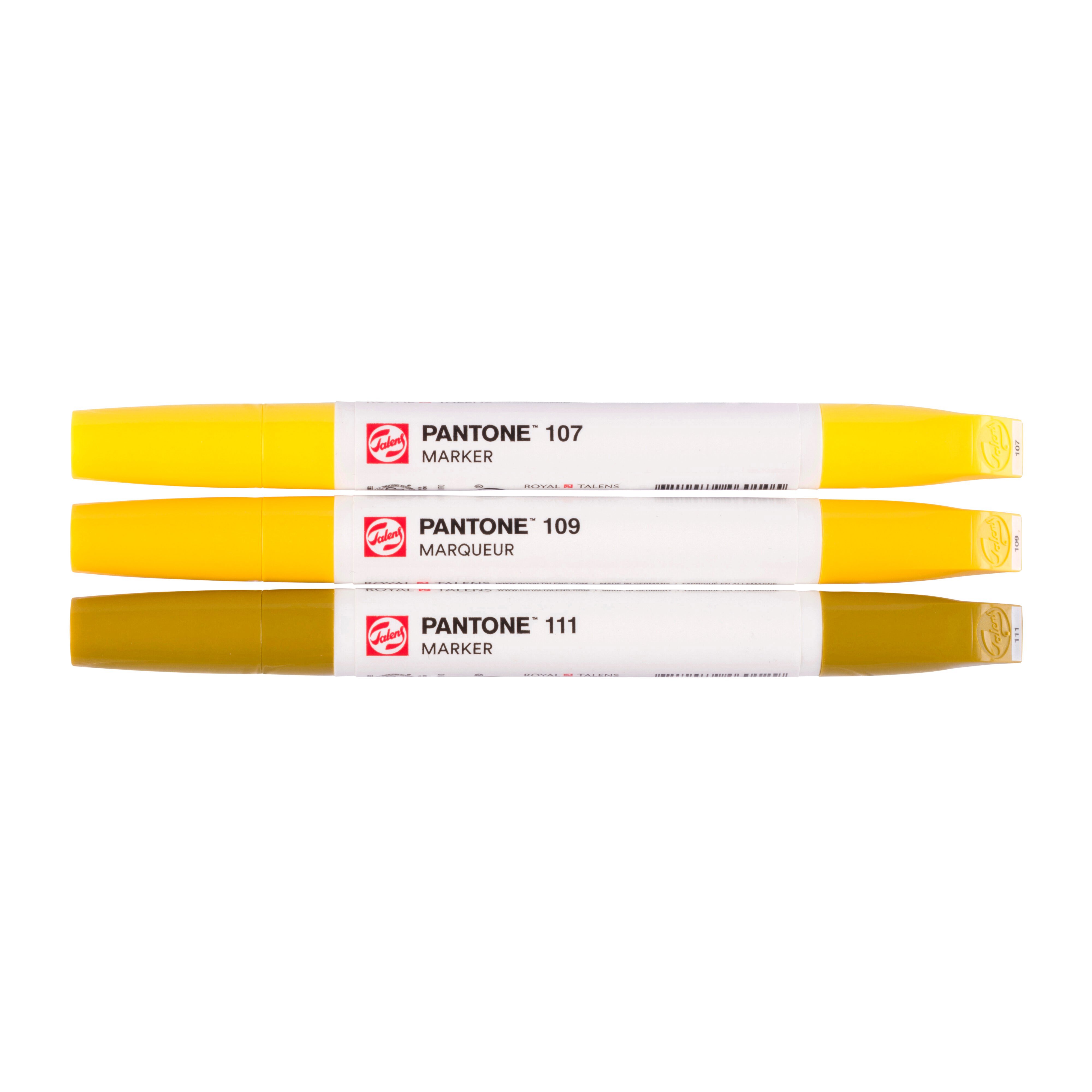 Talens Pantone Set Yellow x3 Markers Thumbnail