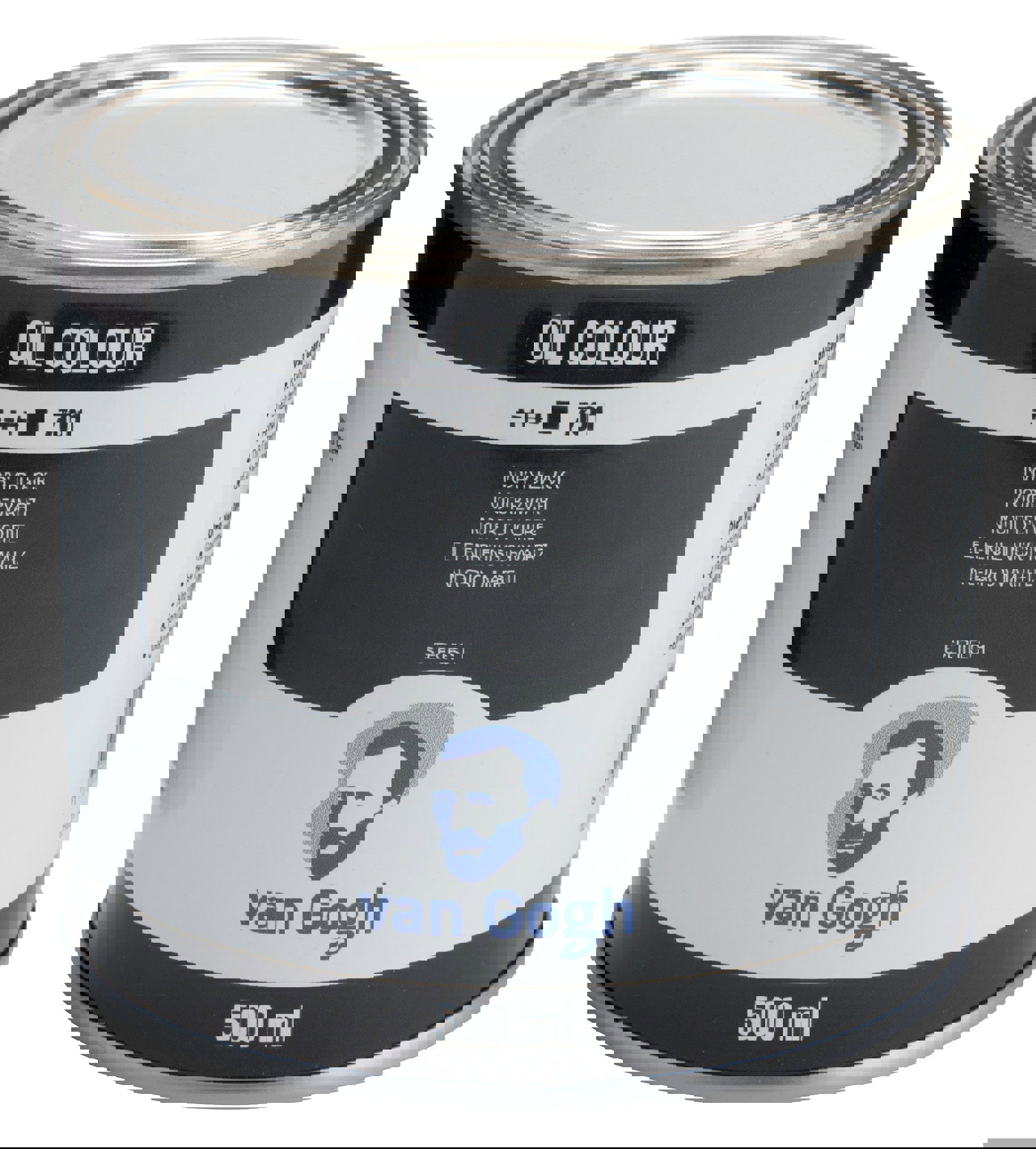 Van Gogh Oil Colour Tin 500 ml Ivory Black