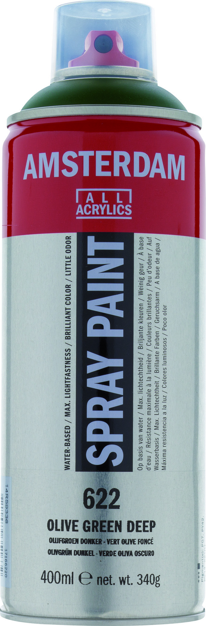 AAC SPRAY 400ML OLIVE GREEN DP