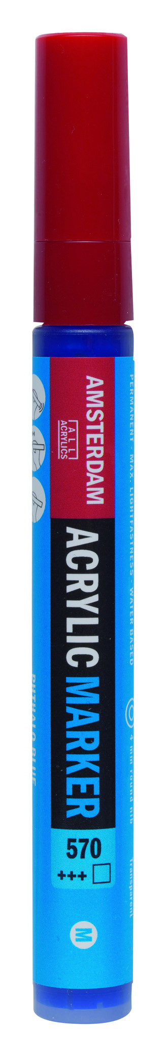 AAC MARKER M PHTHALO BLUE BL