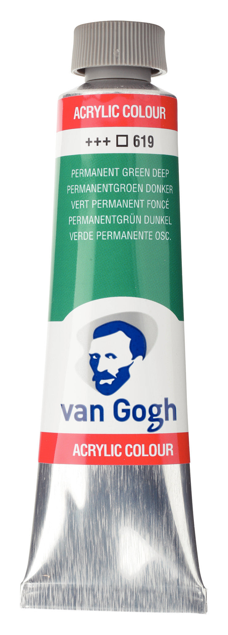 Van Gogh Acrylic Colour Tube 40 ml Permanent Green Deep
