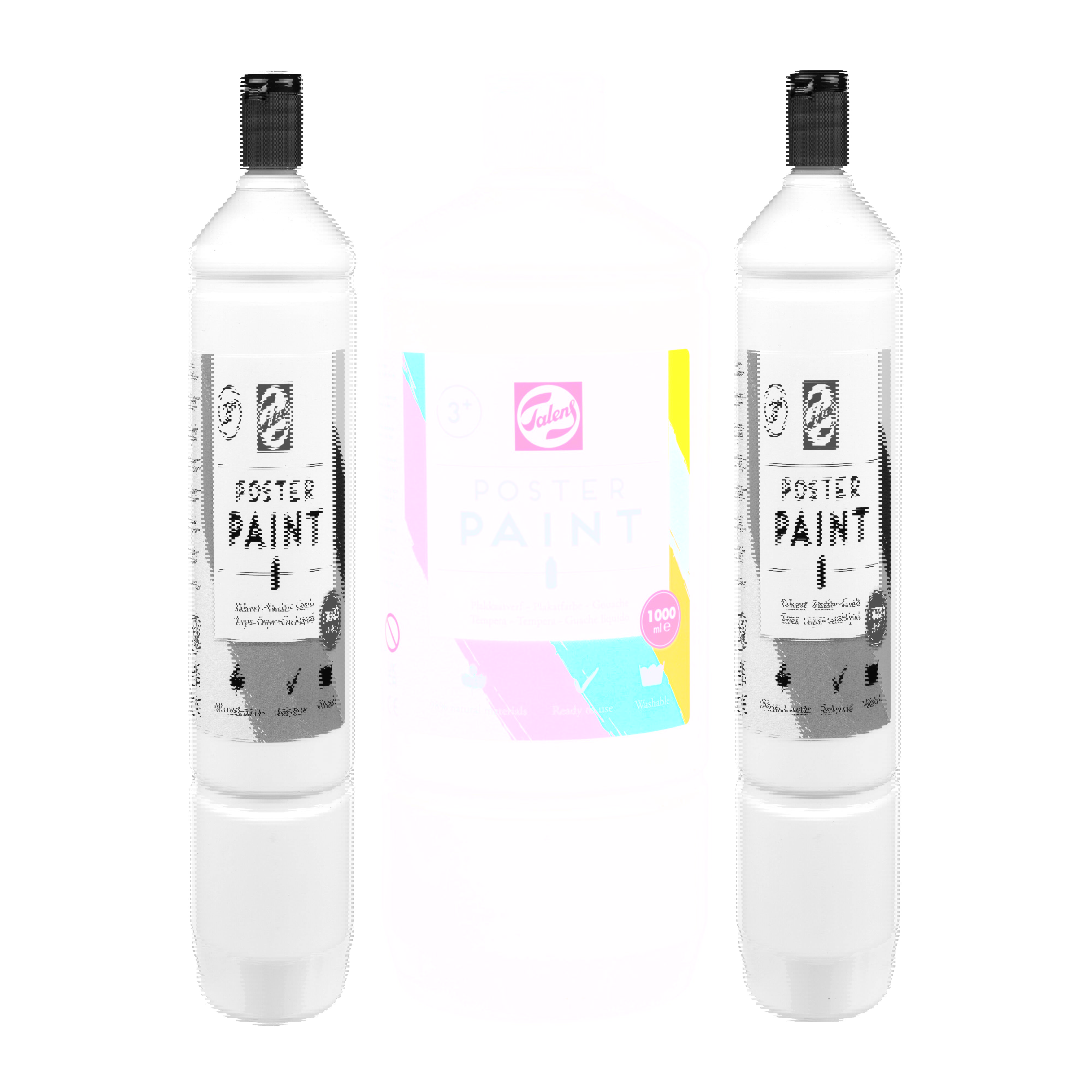 Talens School Colours Bottle 1000 ml White