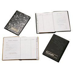 Pocket Index PVC Cov.-En-Gilded-28sh-A7-Asstd