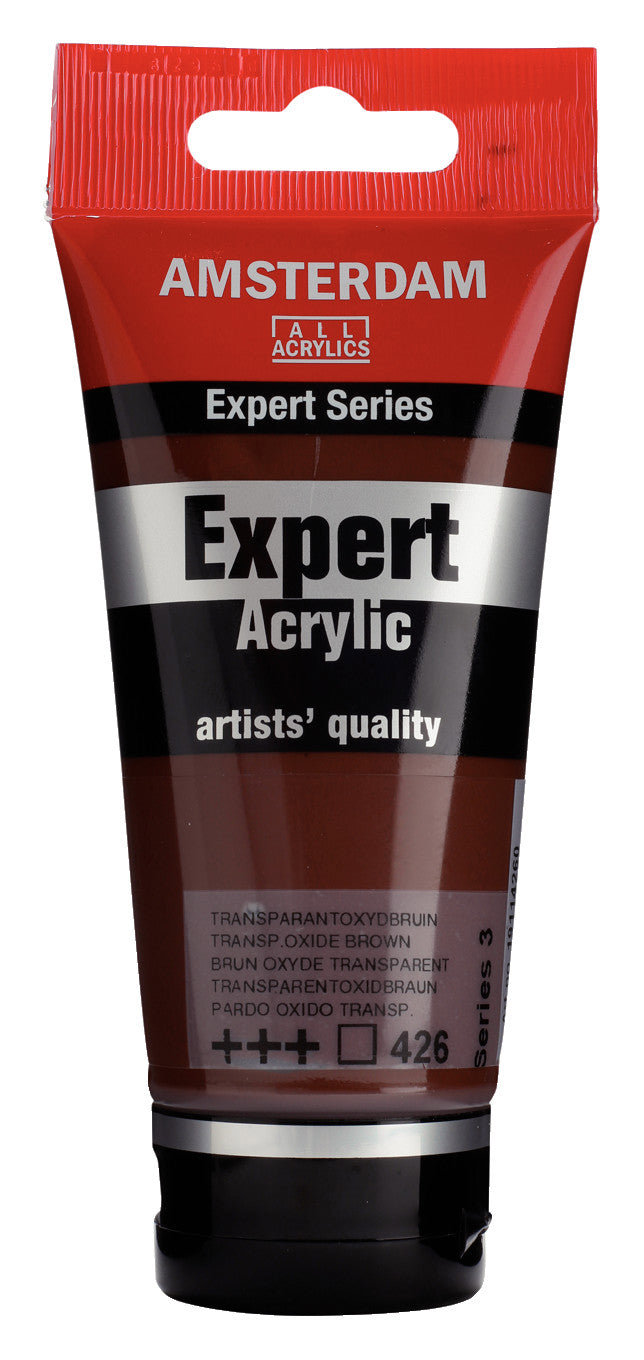 Amsterdam Expert Series Acrylic Tube 75 ml B Transparent Oxide Brown