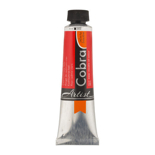 Cobra Artist Oil Colour Tube 40 ml Cadmium Red Light