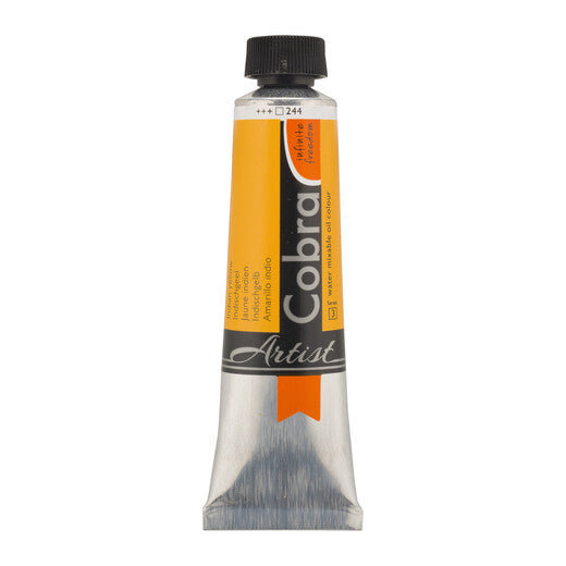 Cobra Artist Oil Colour Tube 40 ml Indian Yellow