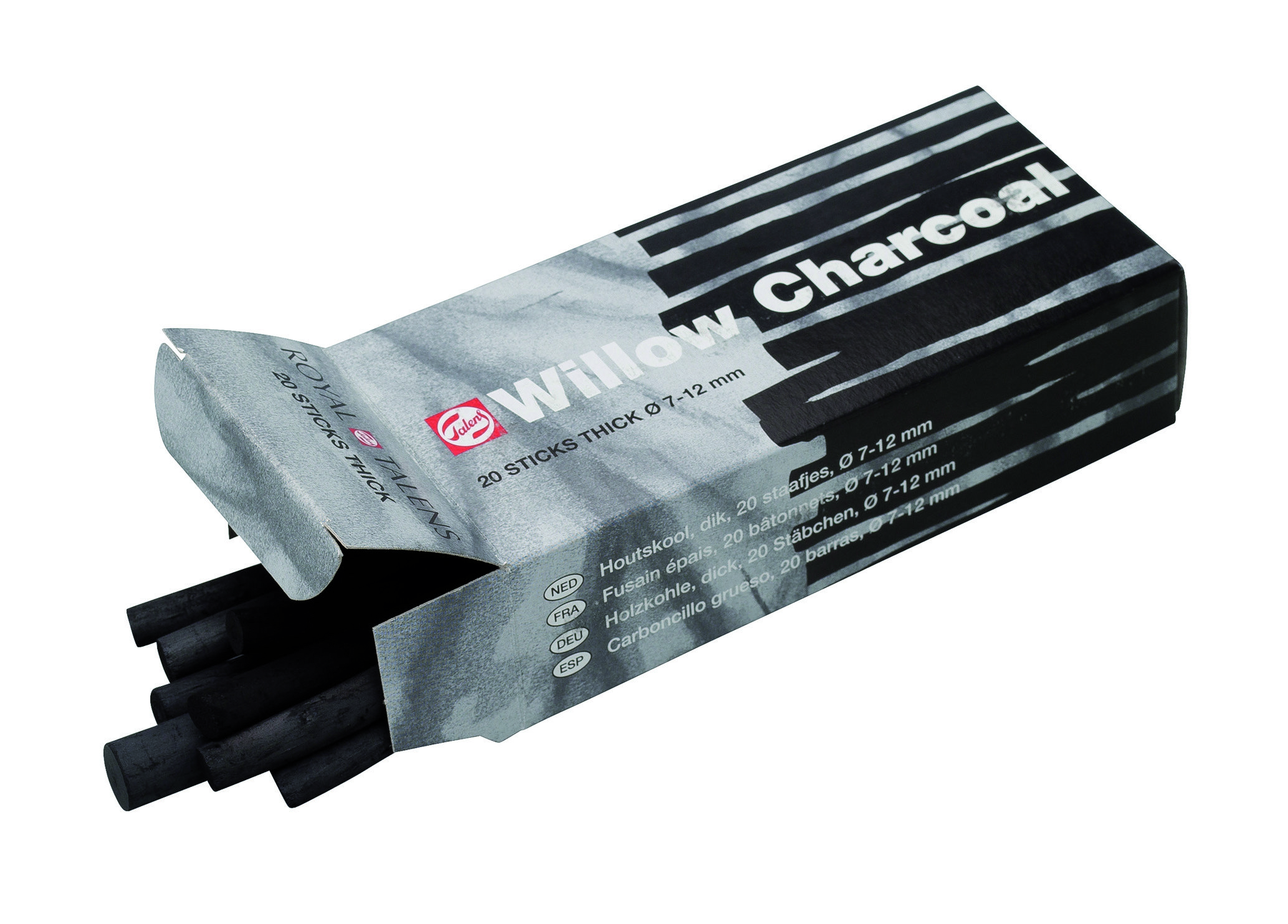CHARCOAL THICK 20 STICKS