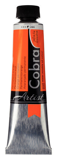 Cobra Artist Oil Colour Tube 40 ml G Permanent Orange