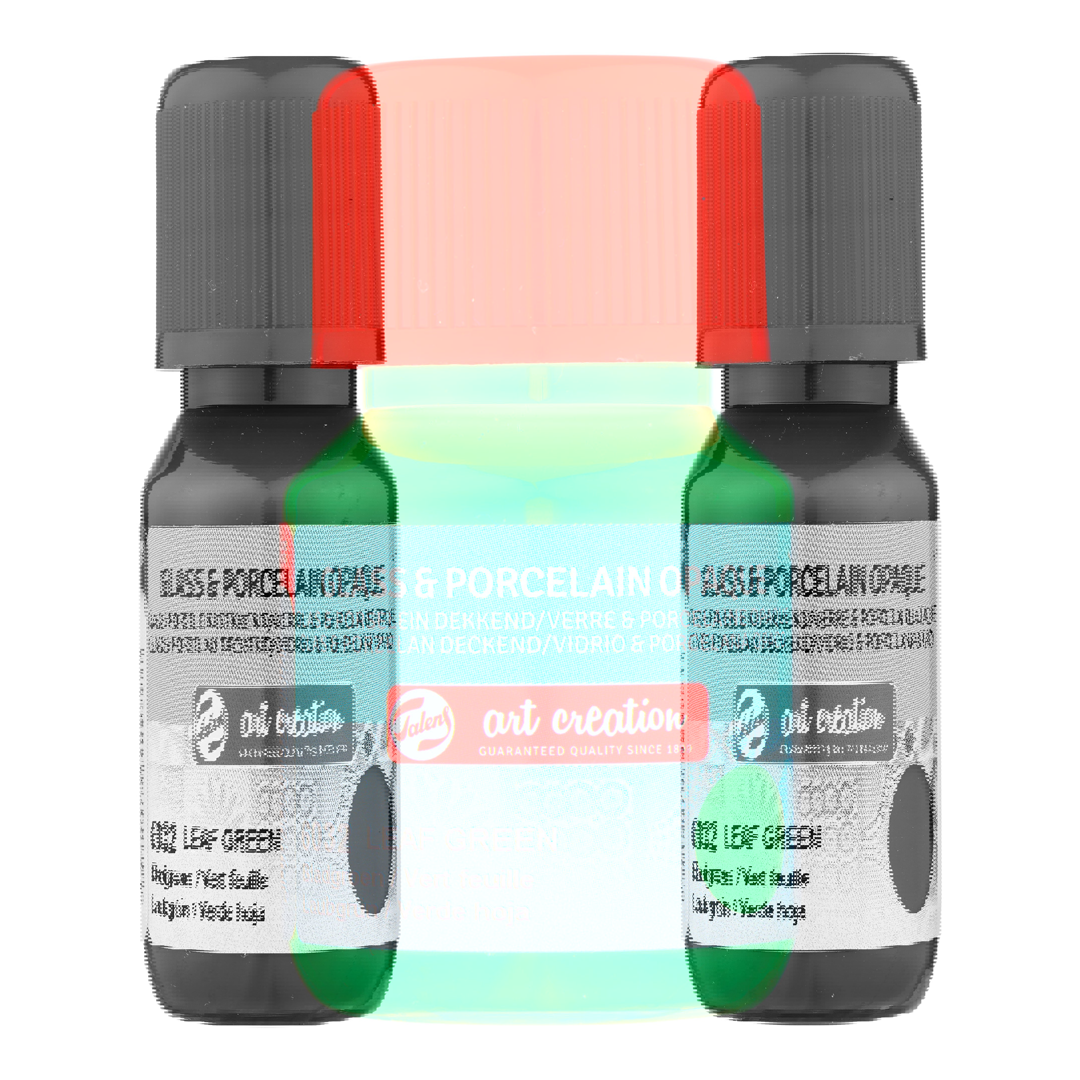 Talens Art Creation Glass & Porcelain Opaque Bottle 30 ml Leaf Green