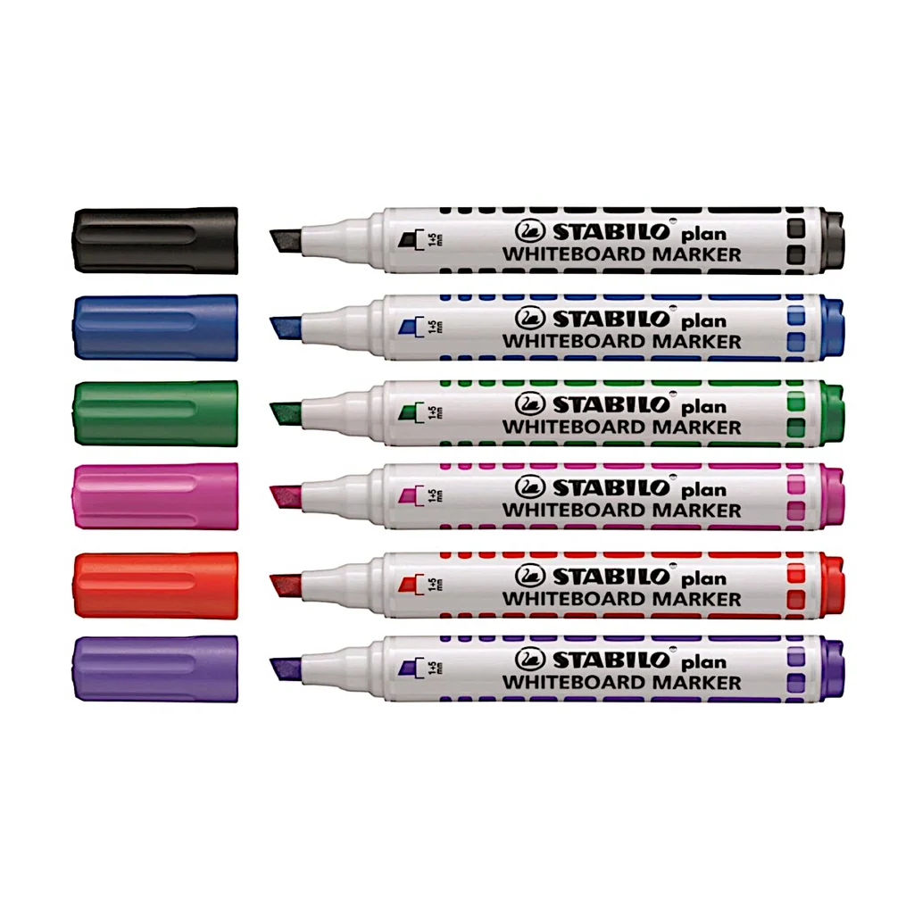STABILO plan Whiteboard Marker chisel tip, pink Thumbnail