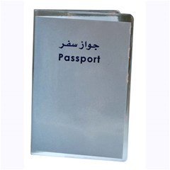 Passport Cover- PVC- 18.5x13.5cm- Transp.2 Pockets