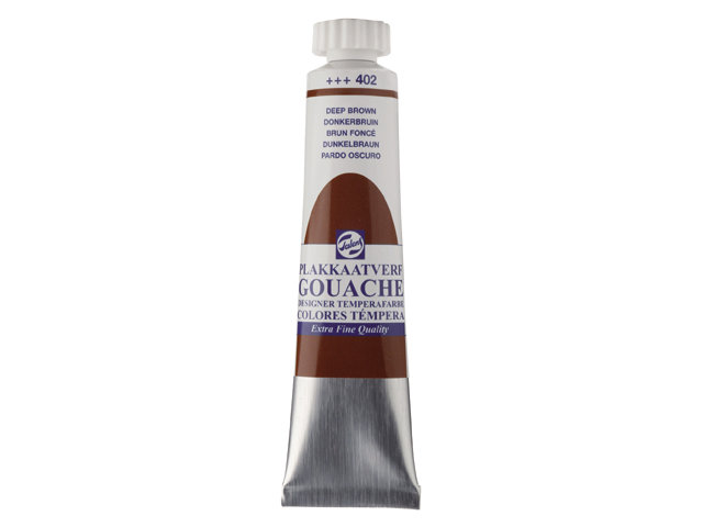 GOUACHE 20ML DEEP BROWN