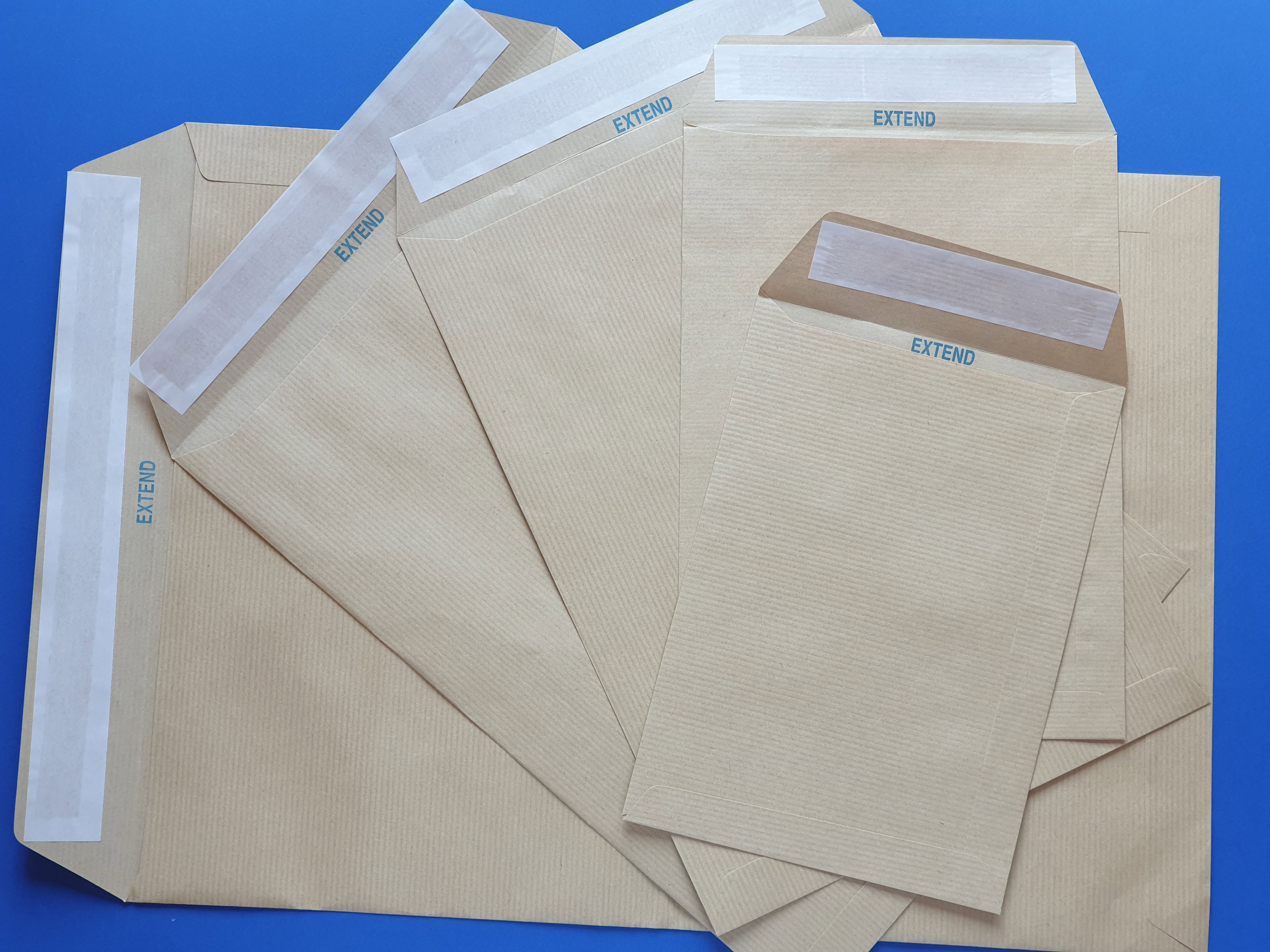 EXTEND Ribbed Envelope 110g 330x453mm Kraft P/S