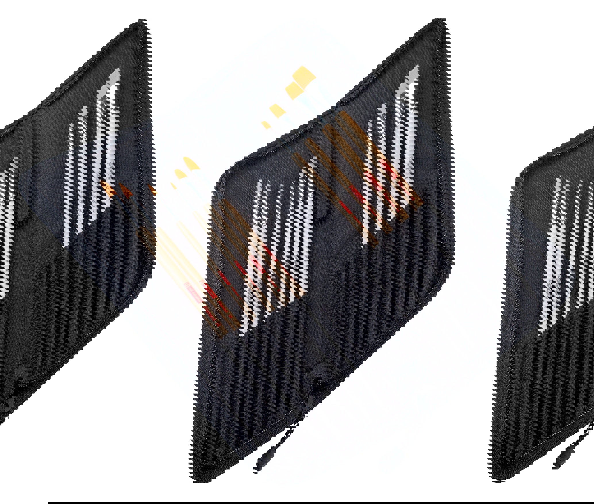 Talens Art Creation Oil & acrylic brush set polyester | 10 brushes + organiser Multicolour