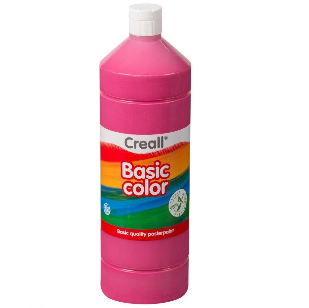 CREALL Gouache Basic 1000ml 08 Cyclamen