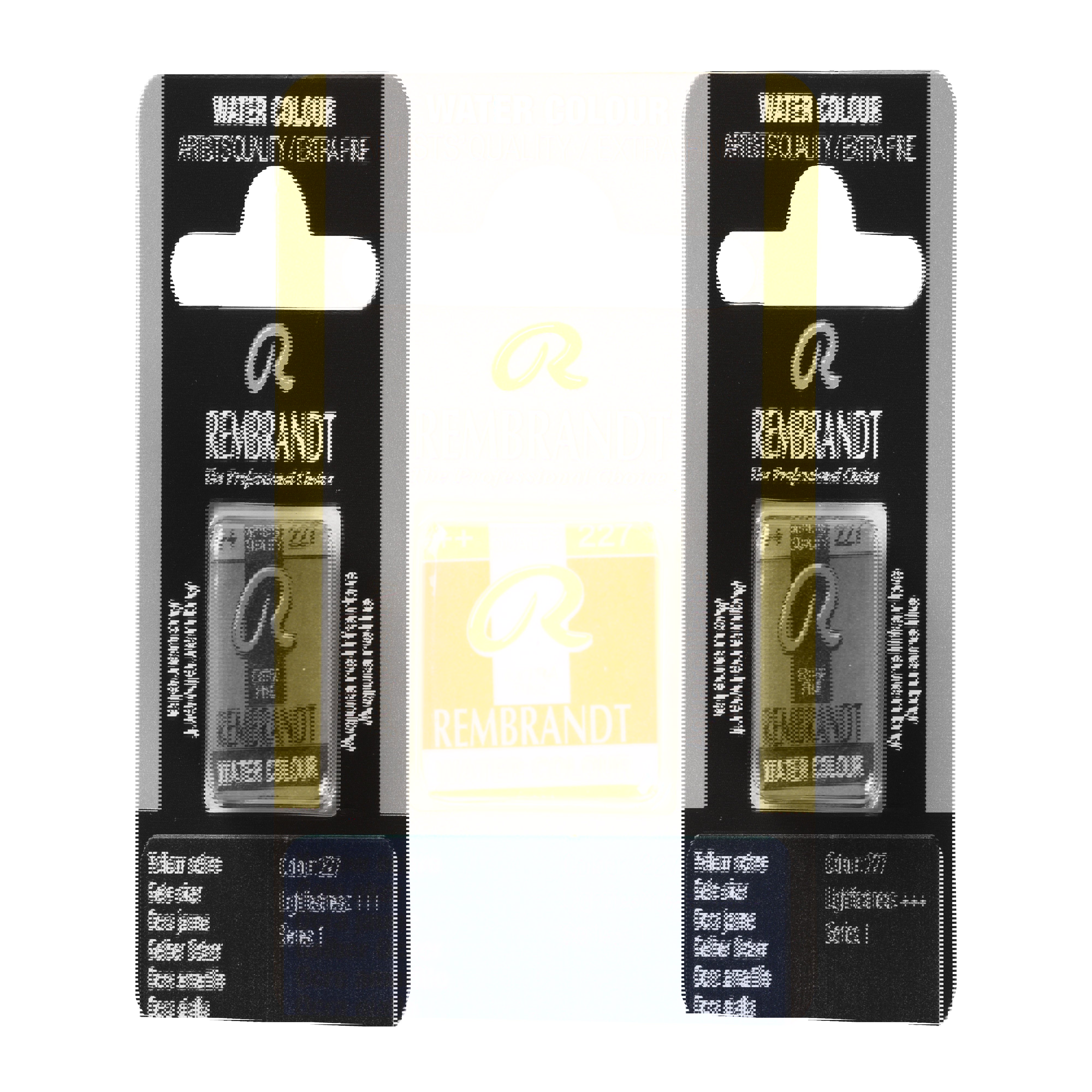 Rembrandt Watercolour Pan B Yellow Ochre 1 piece