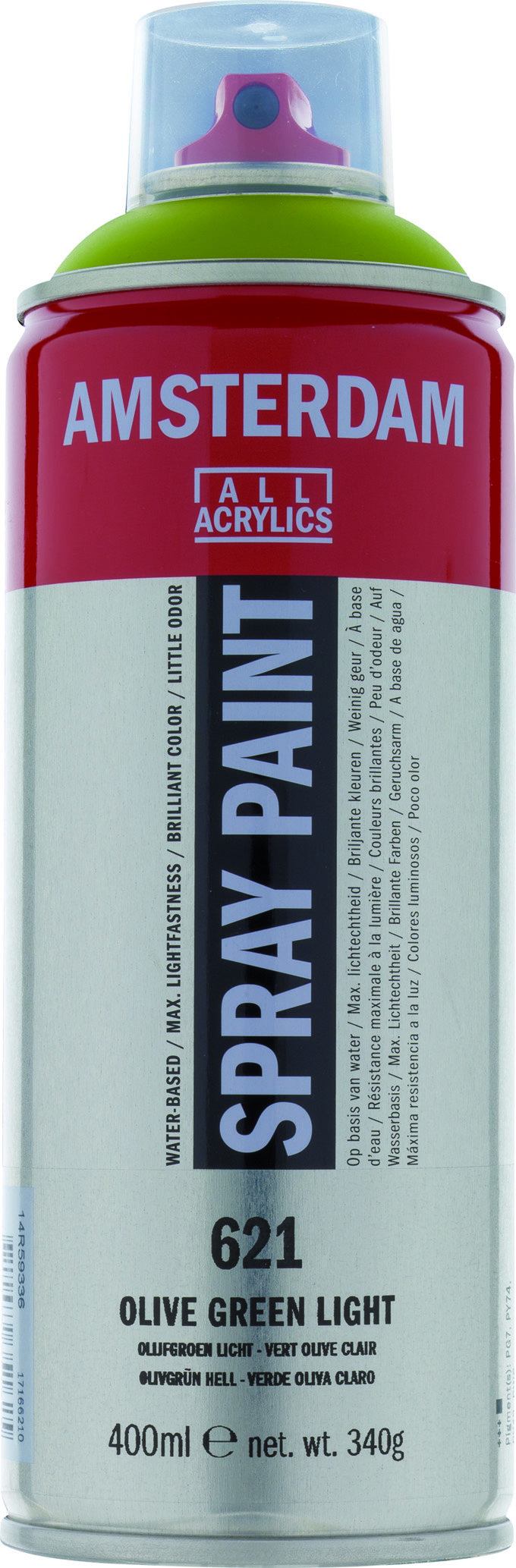 AAC SPRAY 400ML OLIVE GREEN LT