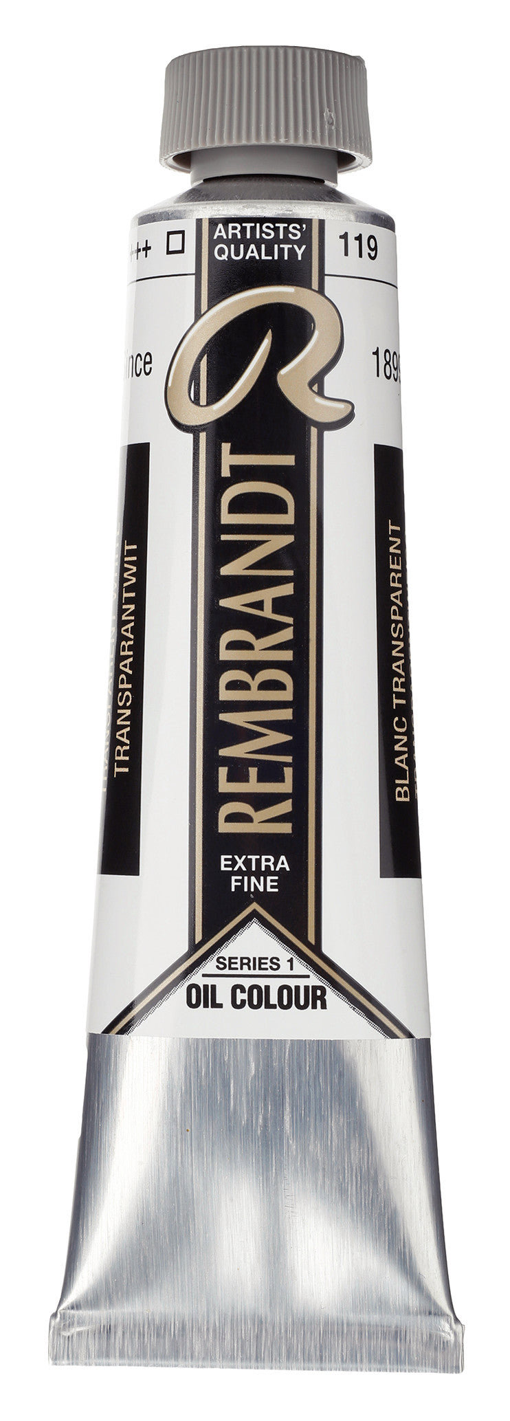 Rembrandt Oil Colour Tube 40 ml Transparent White (Safflower Oil)