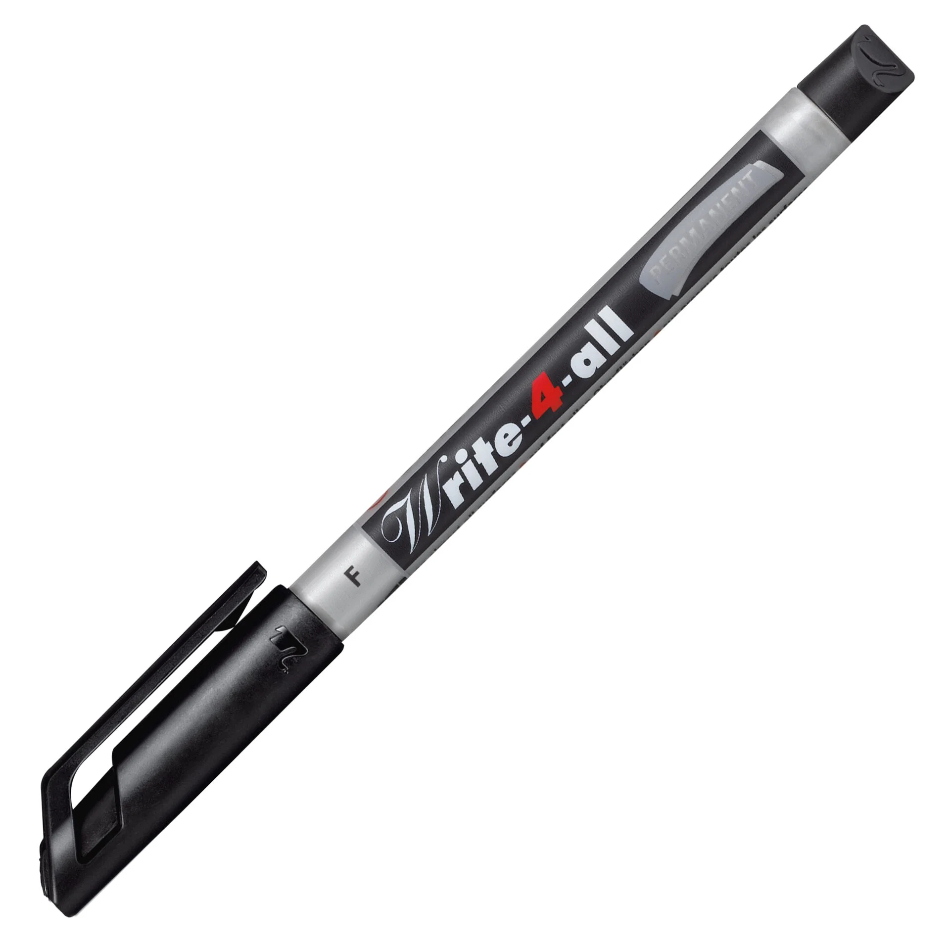 STABILO Write-4-all Permanent Marker fine (F), black, 0.7 mm Thumbnail