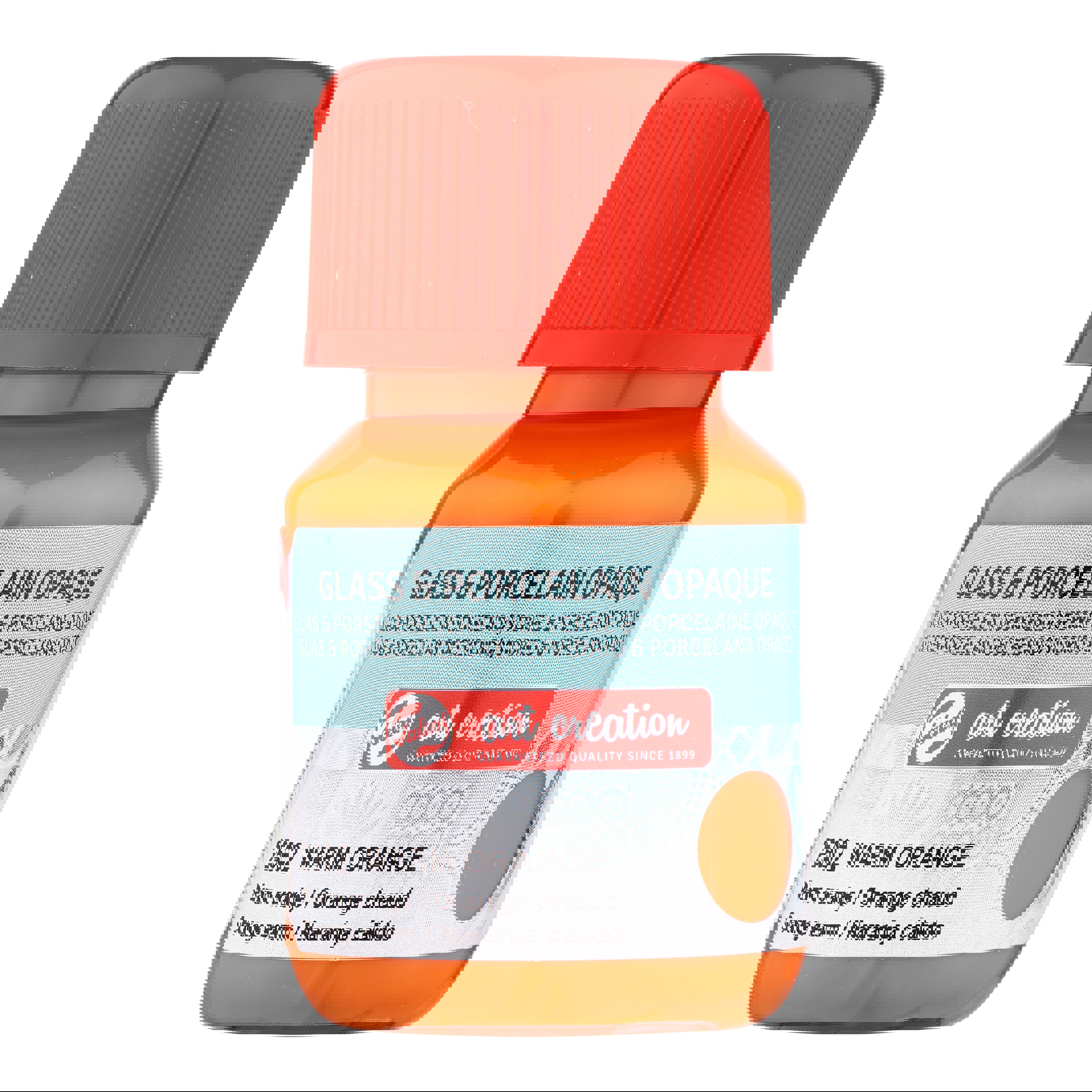 Talens Art Creation Glass & Porcelain Opaque Bottle 30 ml Warm Orange