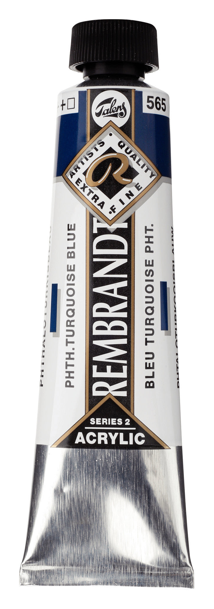 Rembrandt Acrylic Colour Tube 40 ml Phthalo Turquoise Blue