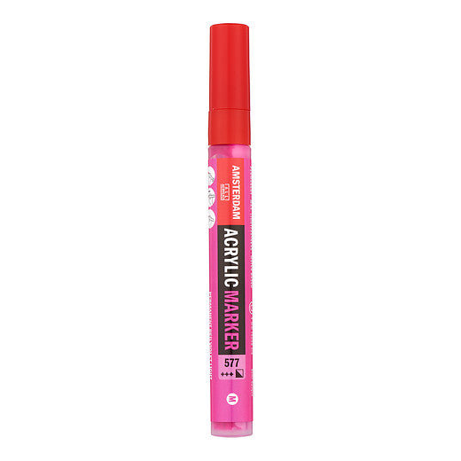 Amsterdam Acrylic Marker 4 mm Permanent Red Violet Light