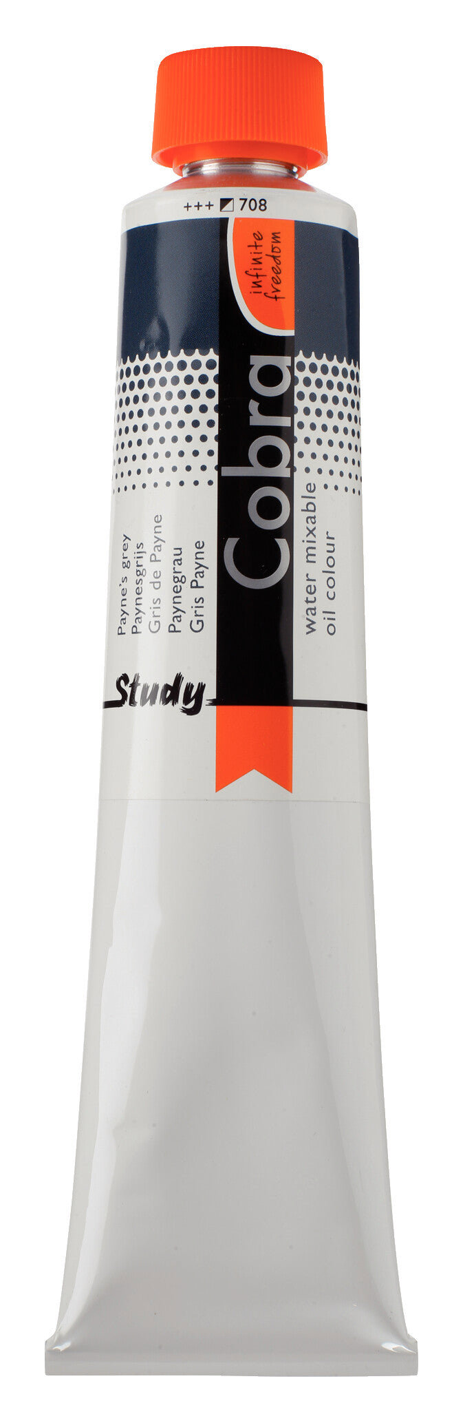 Cobra Study Oil Colour Tube 200 ml Payne's Grey