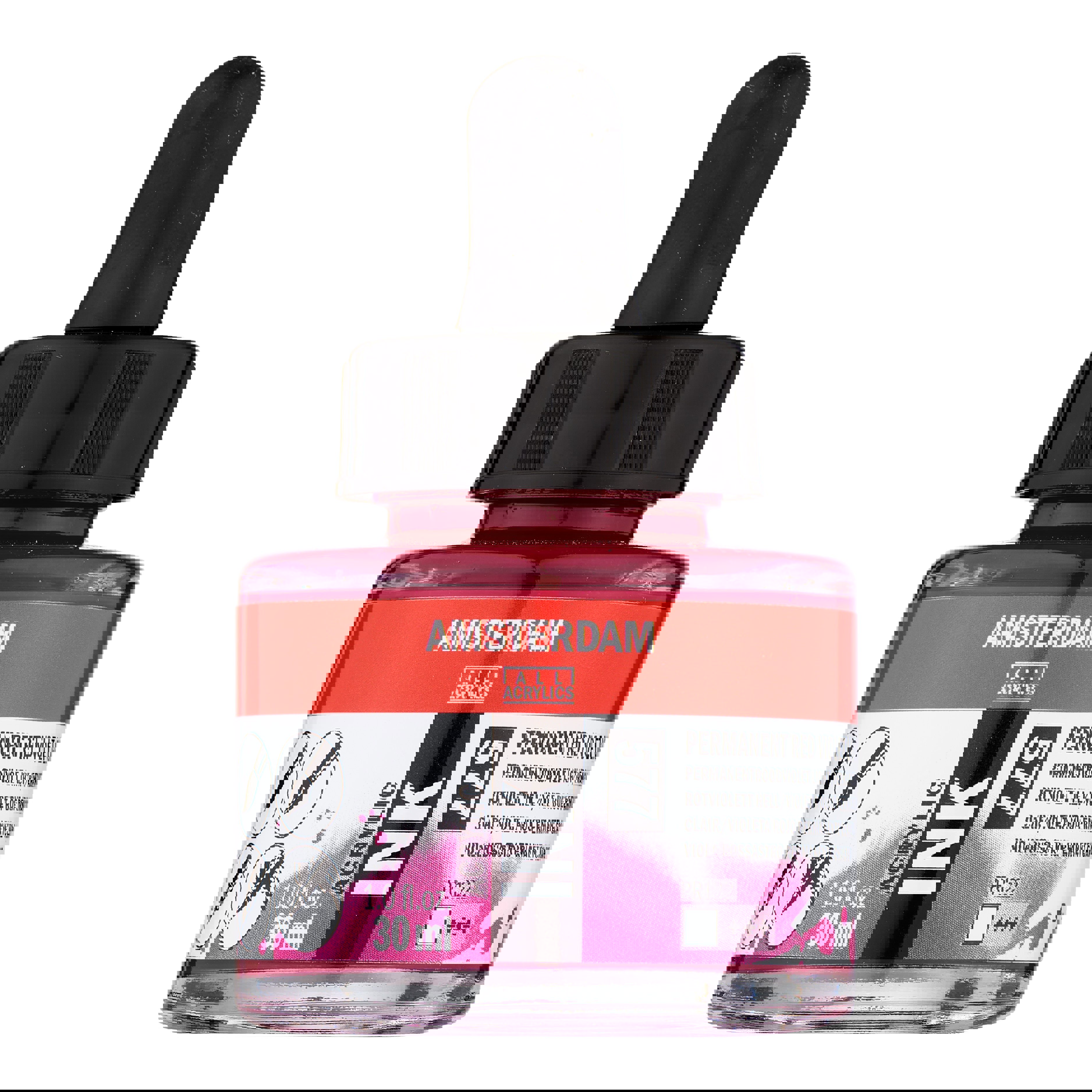 Amsterdam Acrylic Ink Bottle 30 ml Permanent Red Violet Light