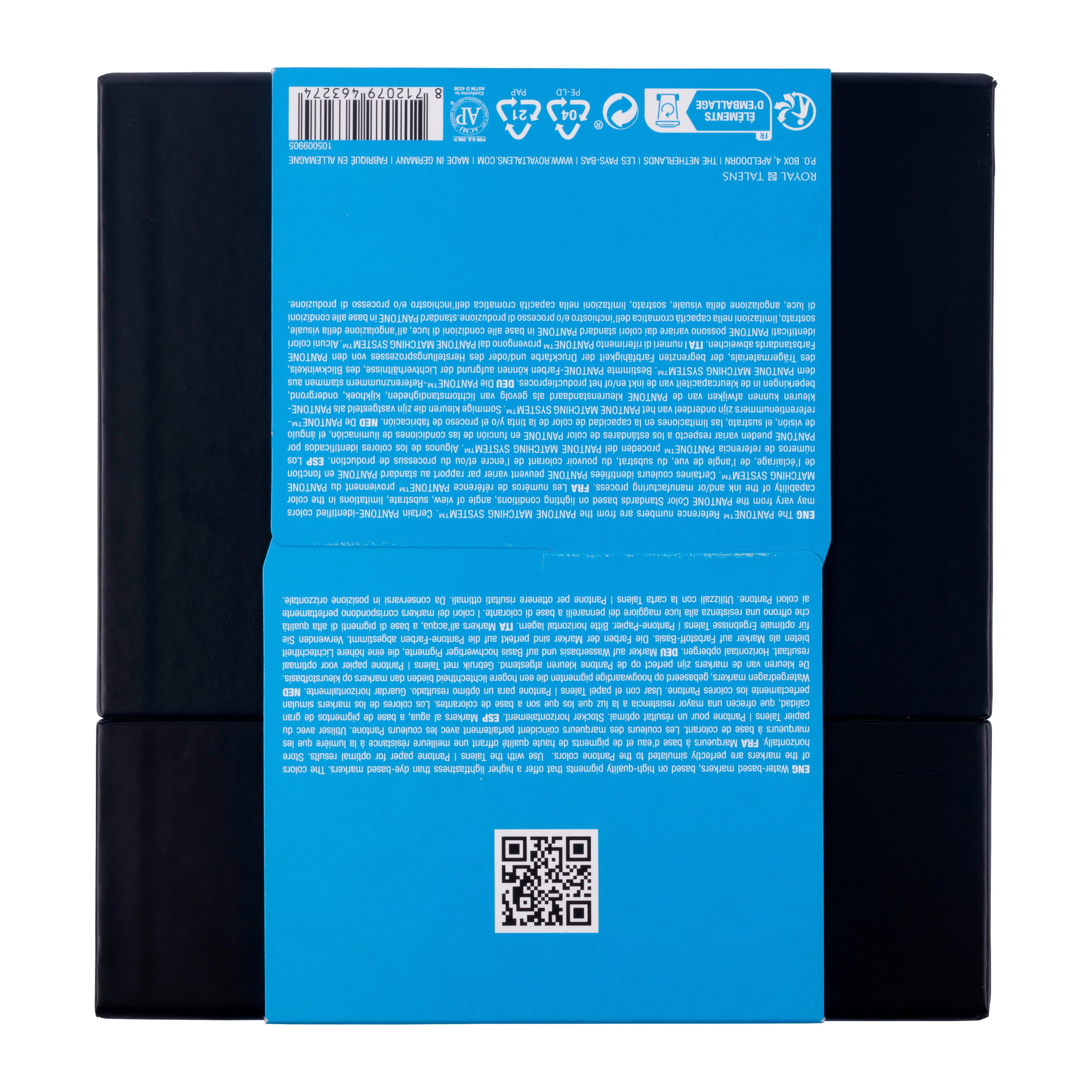 Talens Pantone Set Blue x9 Markers Thumbnail
