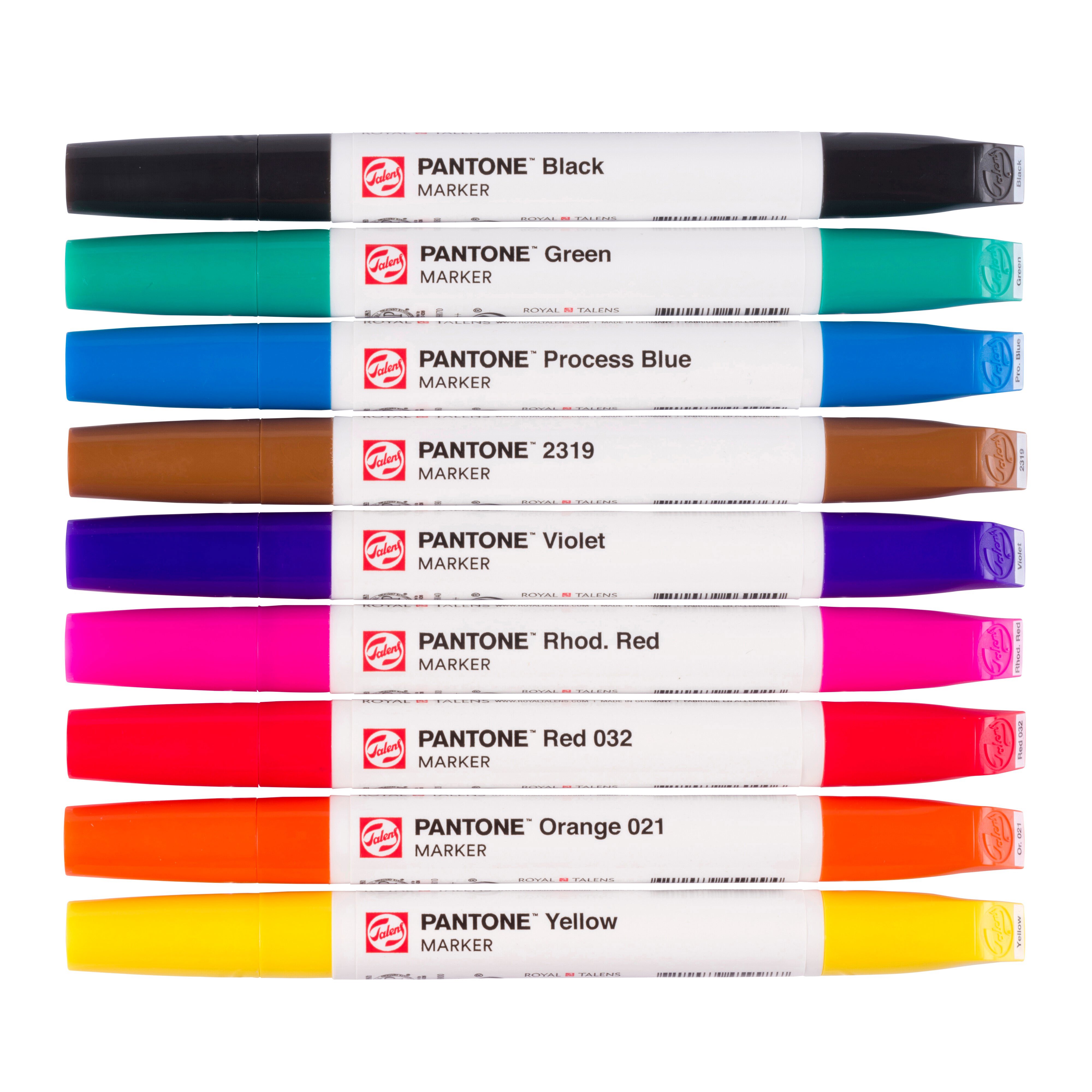 Talens Pantone Set Primary x9 Markers Thumbnail