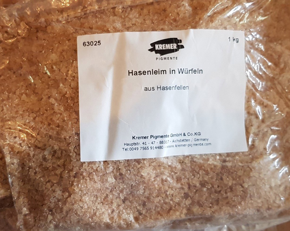 Kremer Rabbit Skin Glue ,Cubes