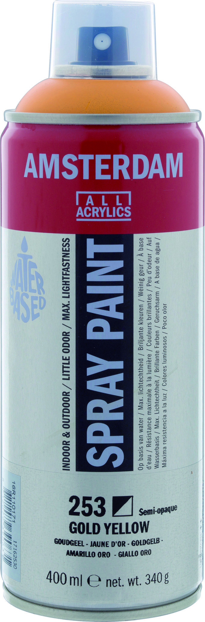 AAC SPRAY 400ML GOLD YELLOW