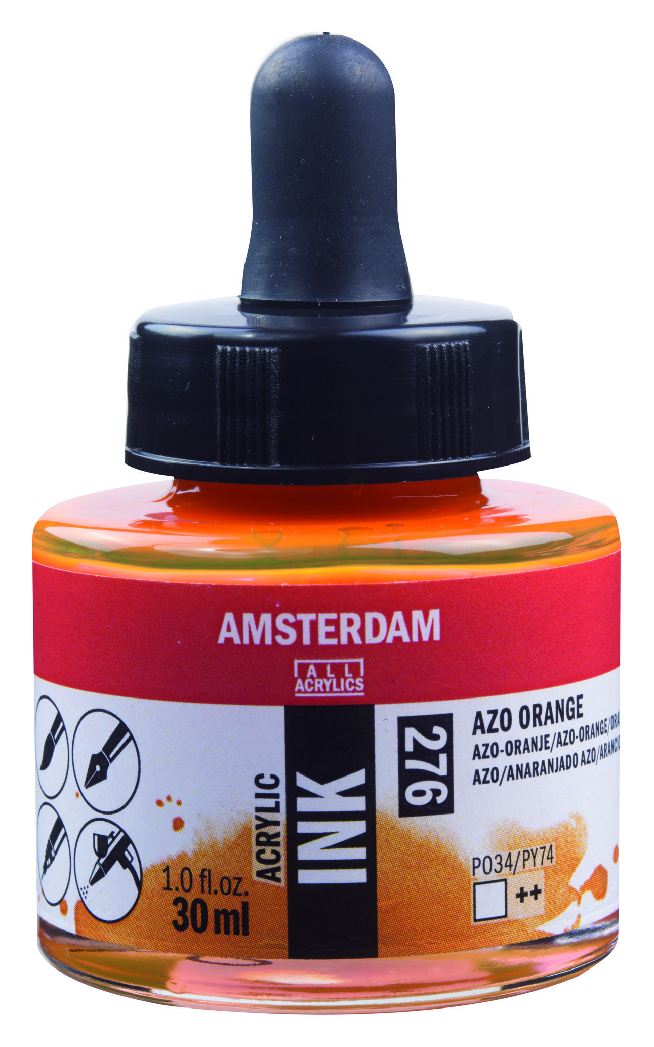 AAC INK 30ML AZO ORANGE