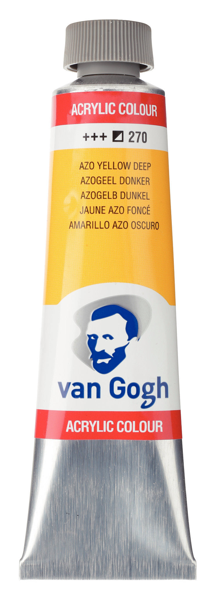 Van Gogh Acrylic Colour Tube 40 ml Azo Yellow Deep