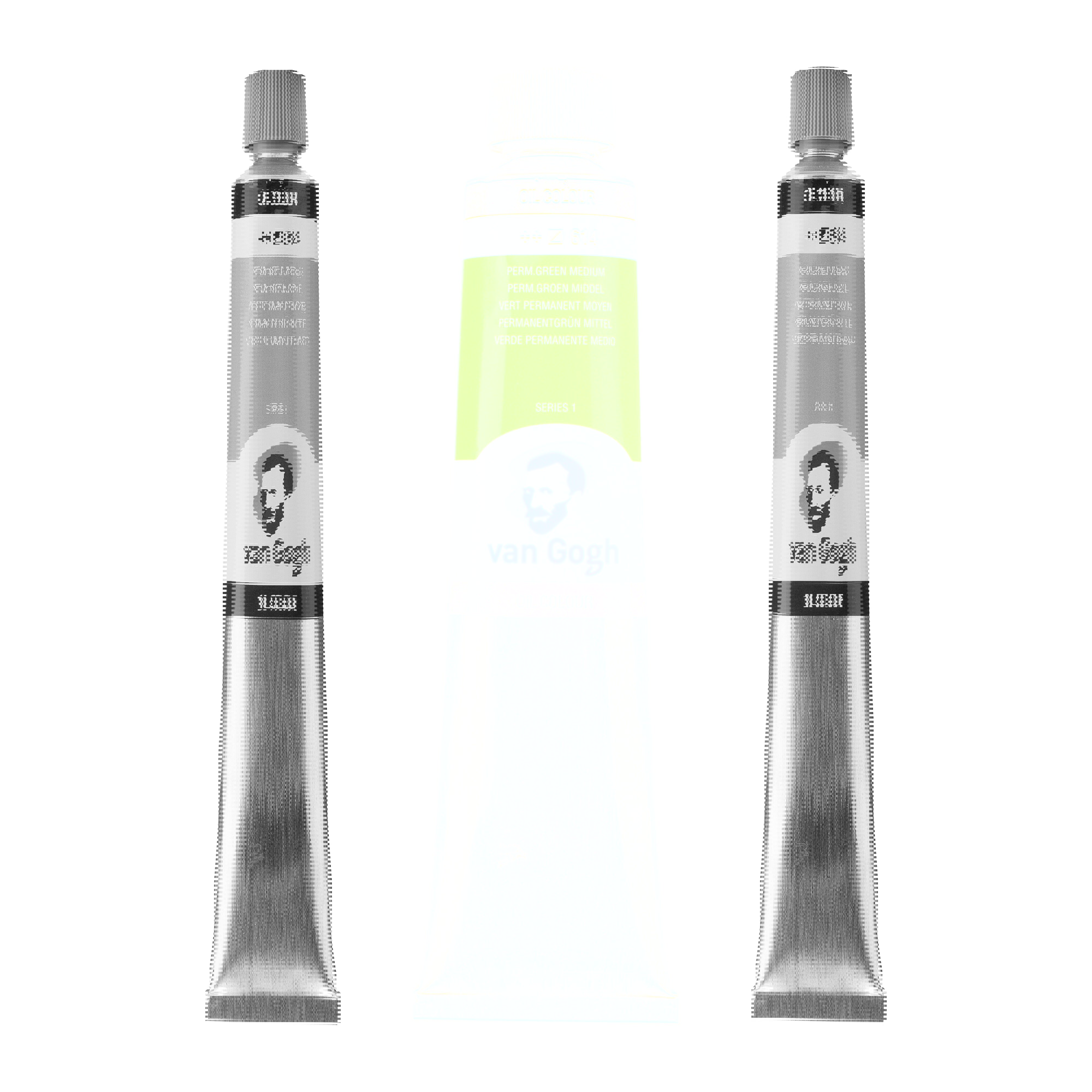 Van Gogh Oil Colour Tube 200 ml Permanent Green Medium