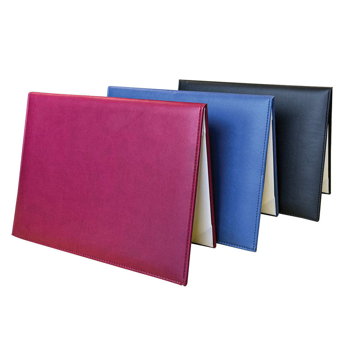 Certificate Cover PU Foldable- A4 Black