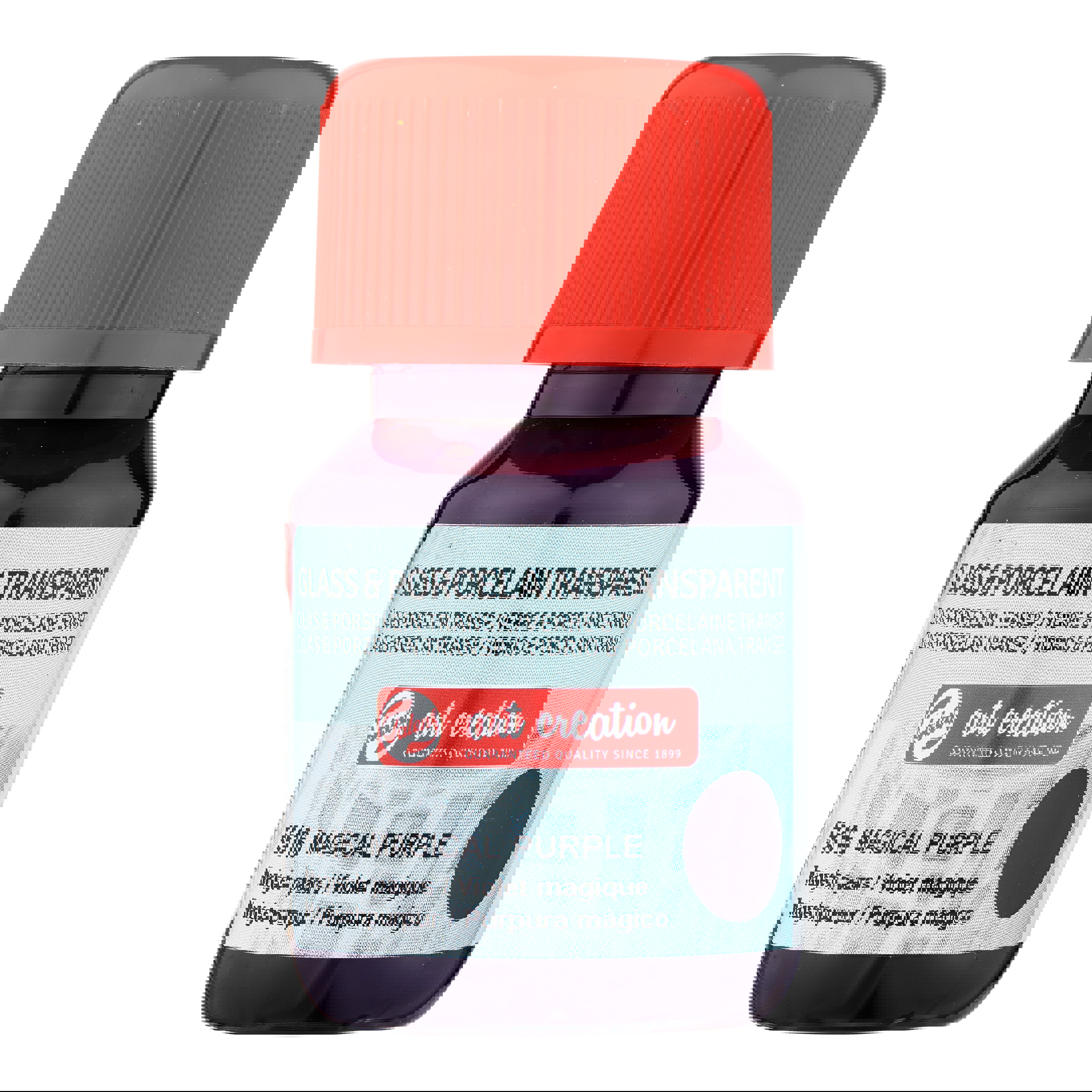 Talens Art Creation Glass & Porcelain Transparant Bottle 30 ml Magical Purple