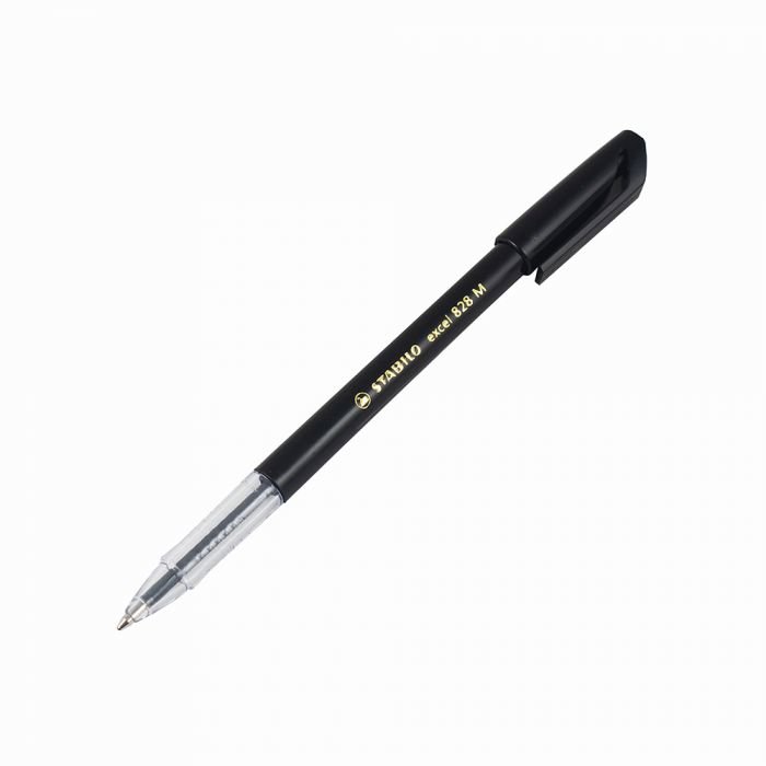 STABILO excel Ballpoint Pen Medium 0.45 mm, Black