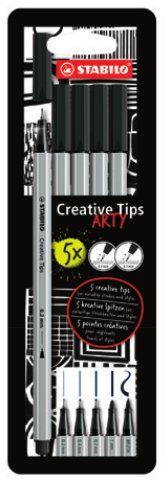 89/5-1-20 Creative Tips ARTY 5pcs