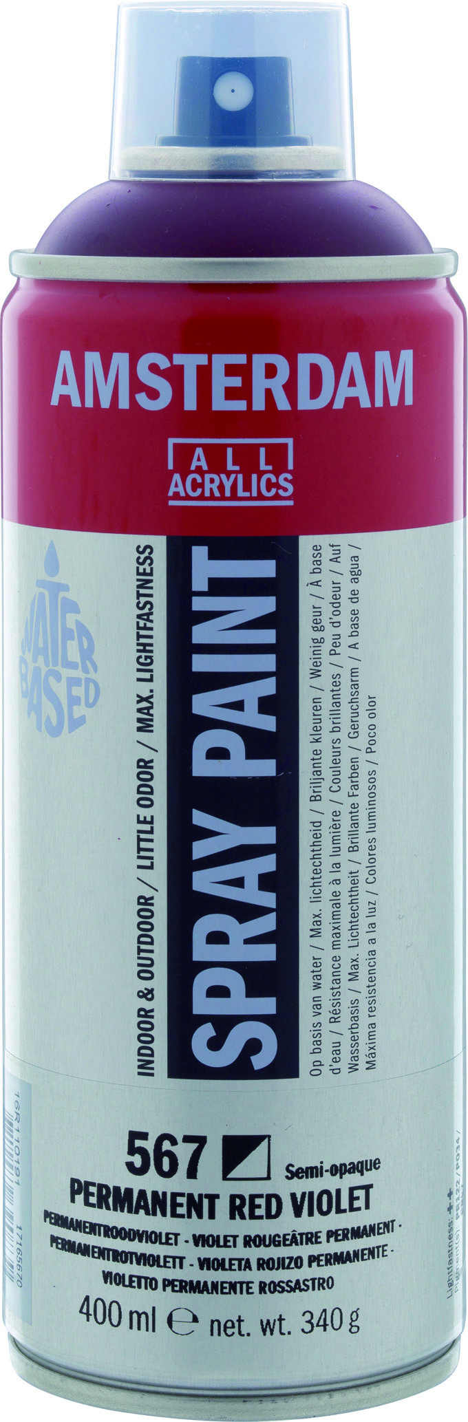 AAC SPRAY 400ML PERM.RED VIOL