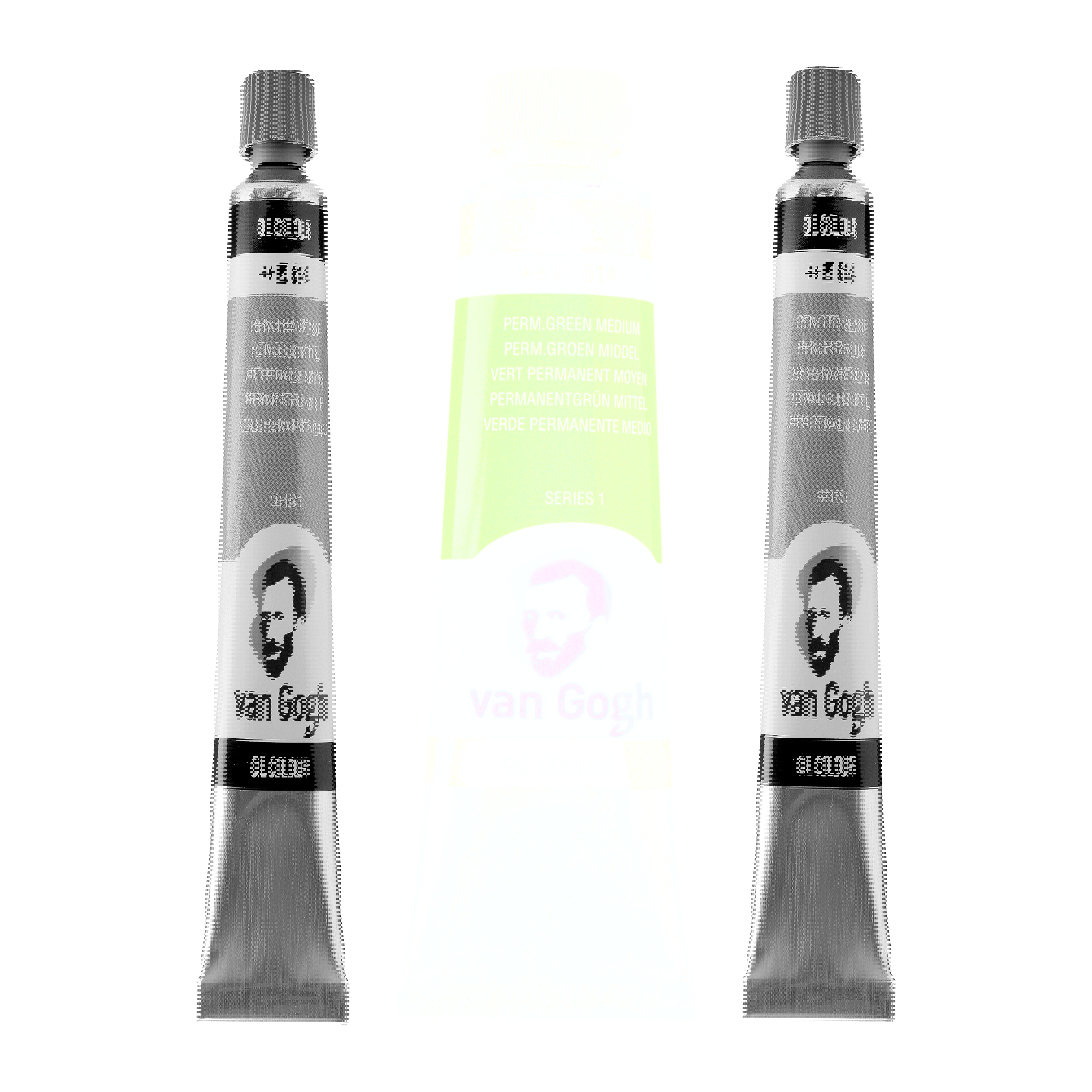 Van Gogh Oil Colour Tube 40 ml Permanent Green Medium