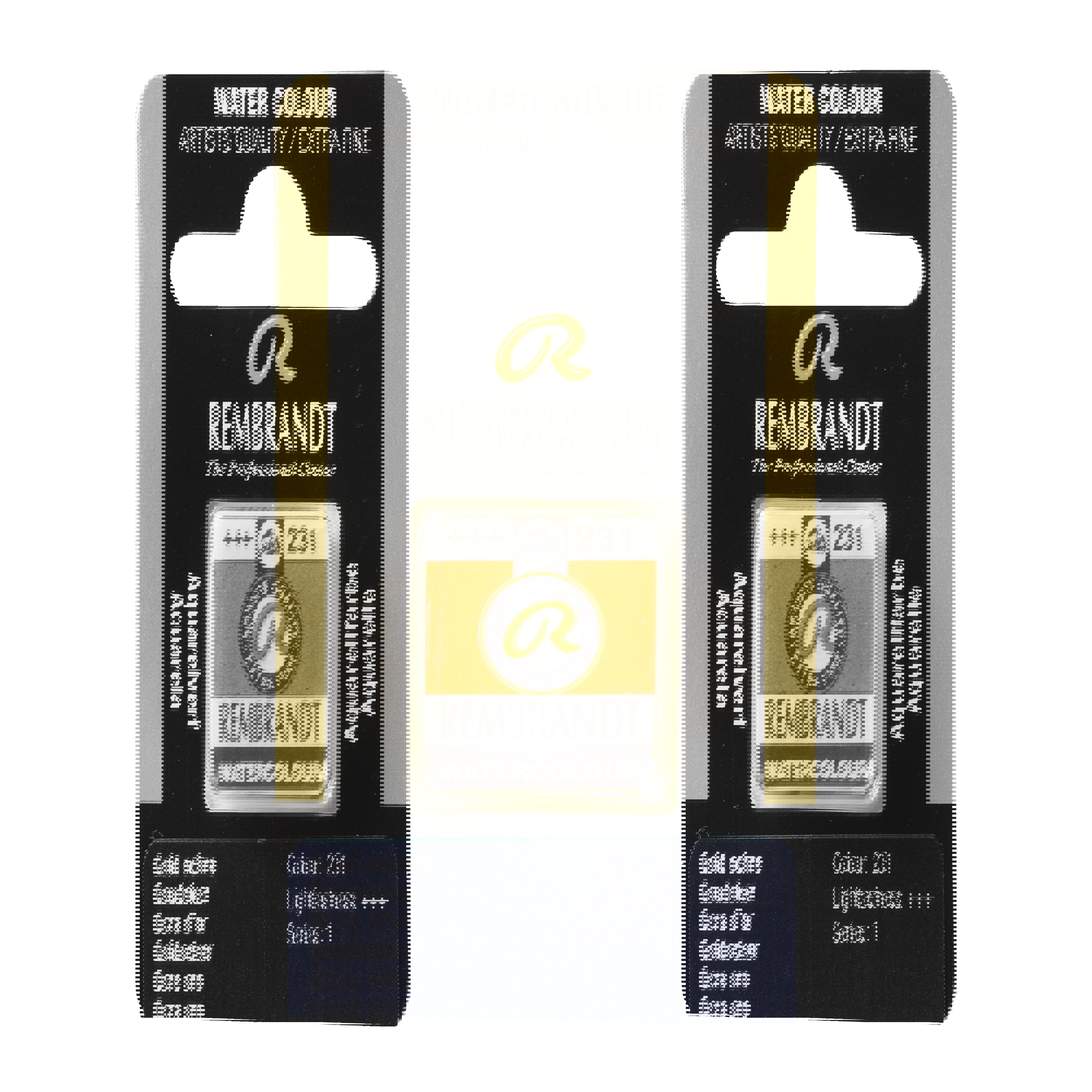 Rembrandt Watercolour Pan B Gold Ochre 1 piece