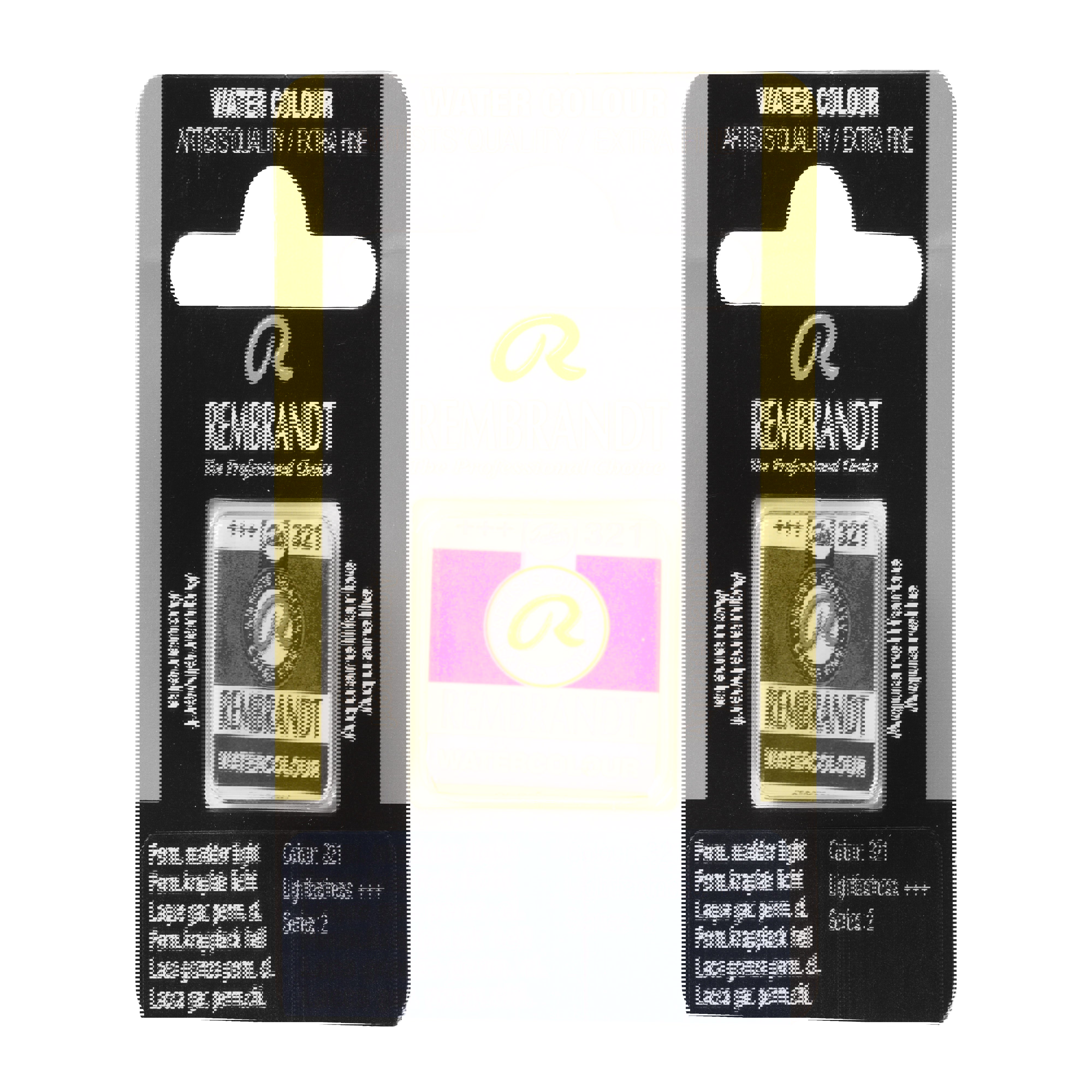 Rembrandt Watercolour Pan Permanent Madder Light 1 piece