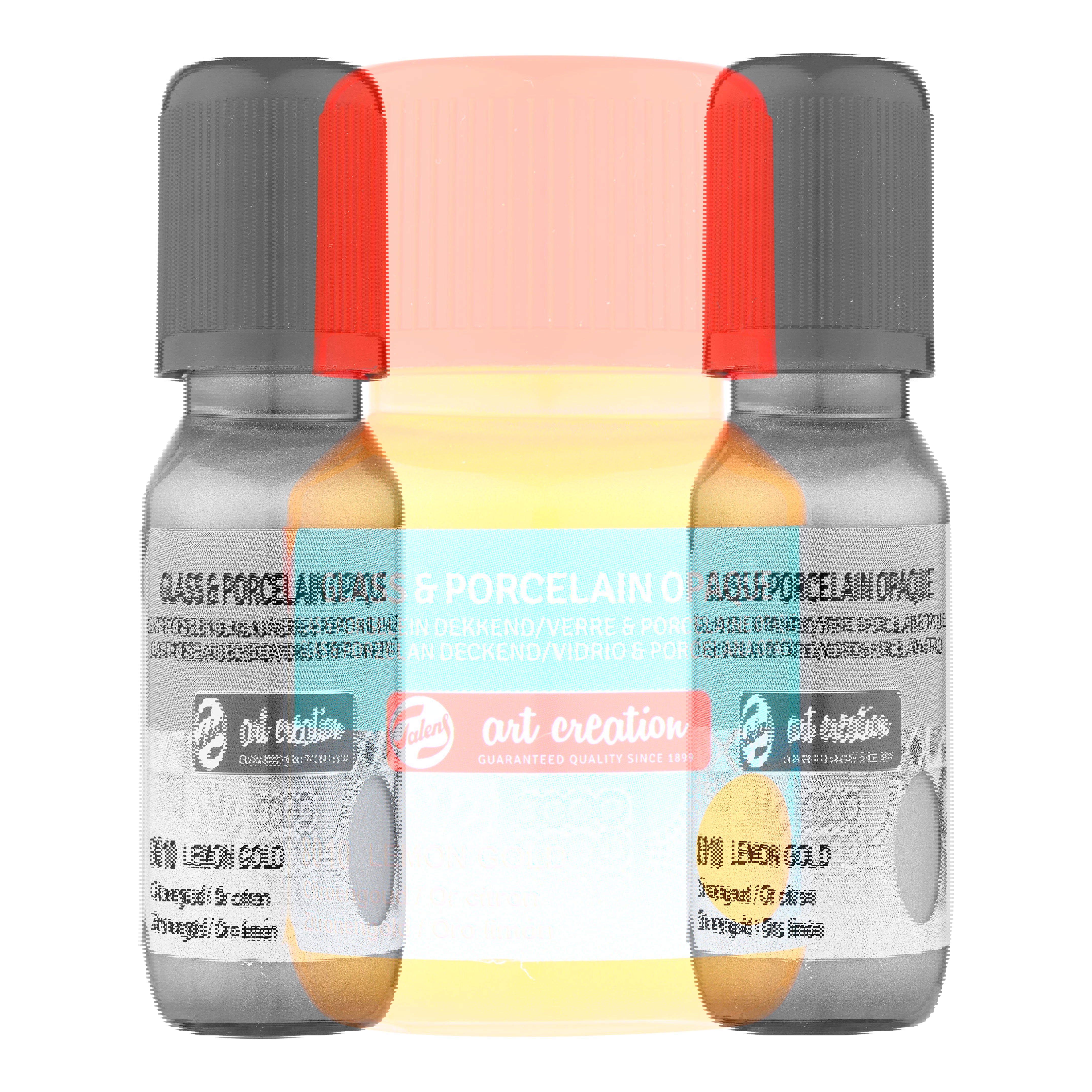 Talens Art Creation Glass & Porcelain Opaque Bottle 30 ml Lemon Gold