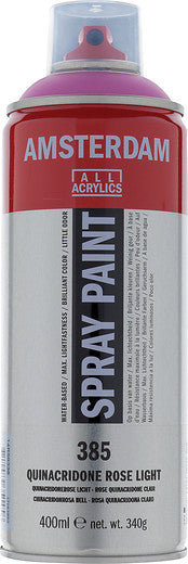 Amsterdam Spray Paint 400 ml Quinacridone Rose Light