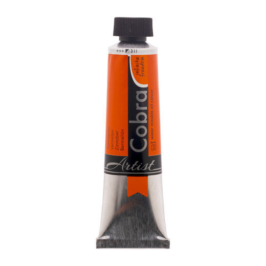 Cobra Artist Oil Colour Tube 40 ml Vermilion