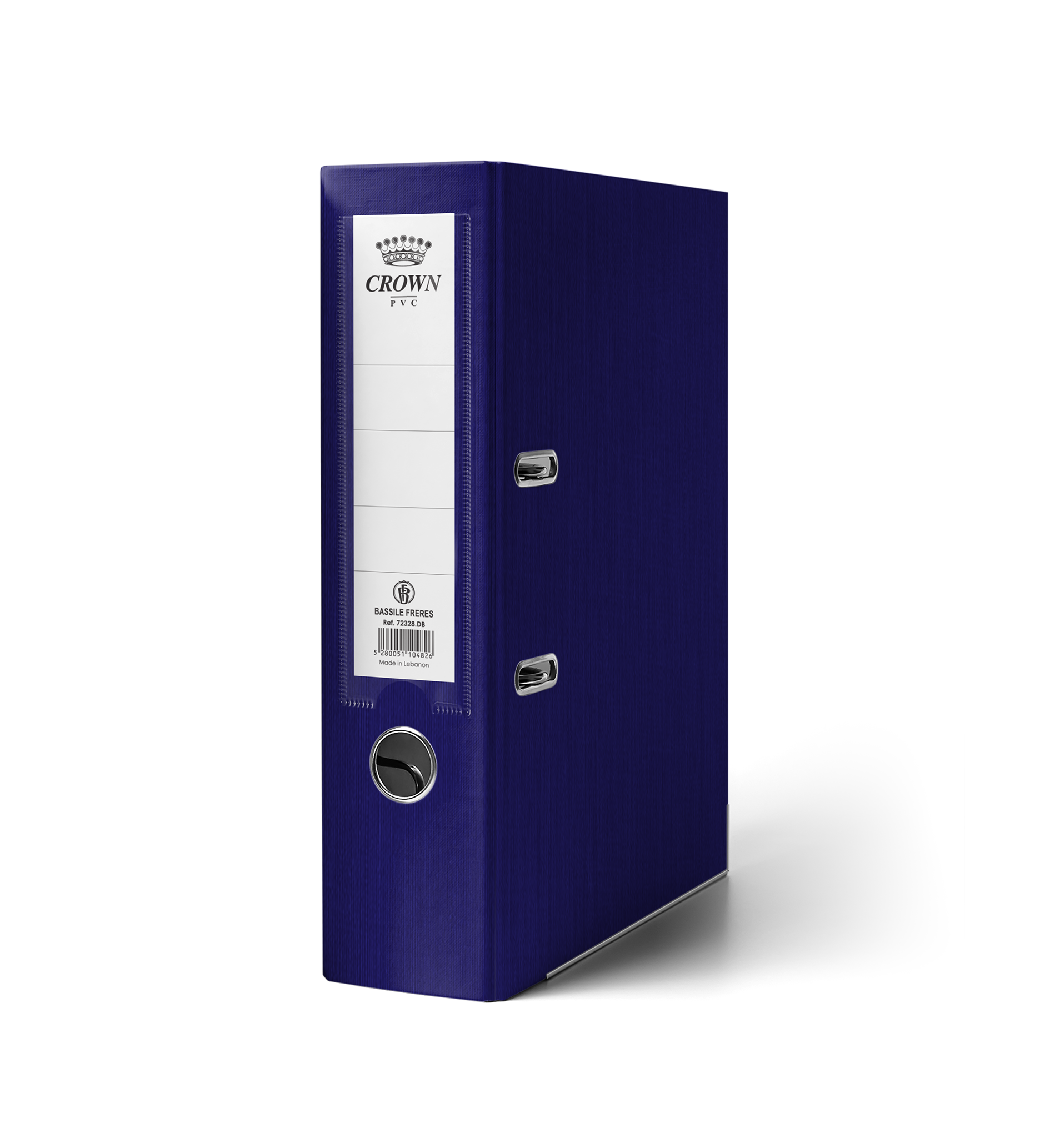 CROWN Letter-file PP 8cm FC Dark Blue Thumbnail